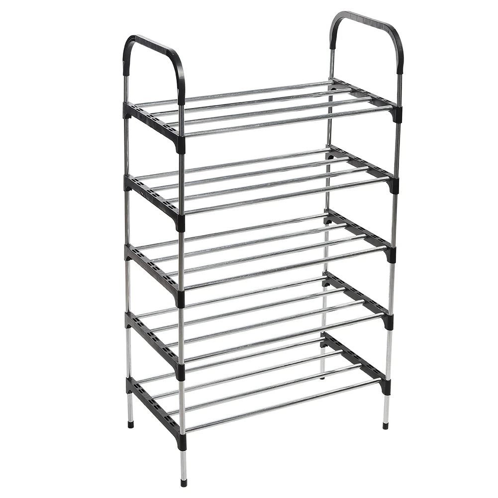 Livingandhome 5-Tier Stackable Shoe Rack Organizer - Image 6