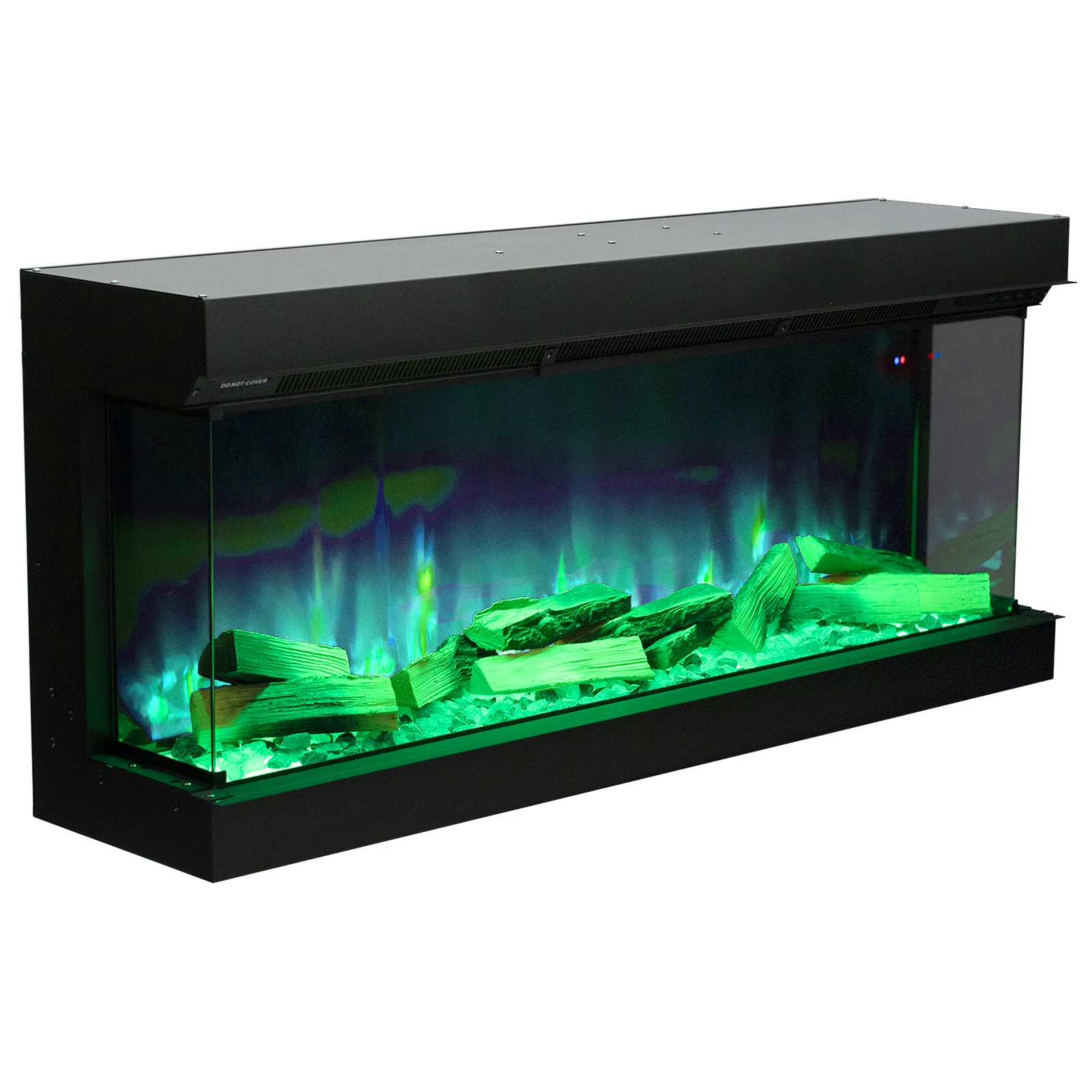 Livingandhome 50inch 3-Sided Smart Electric Fireplace - Image 4