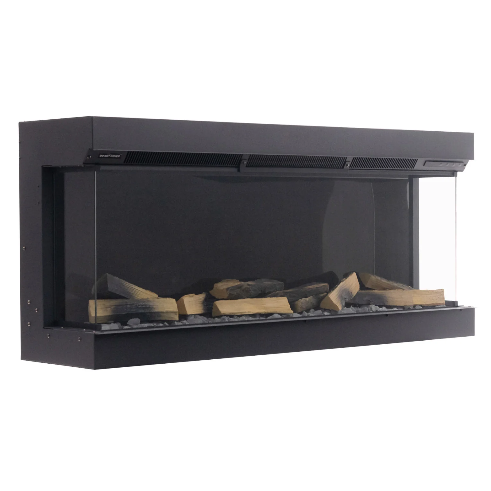 Livingandhome 50inch 3-Sided Smart Electric Fireplace - Image 6
