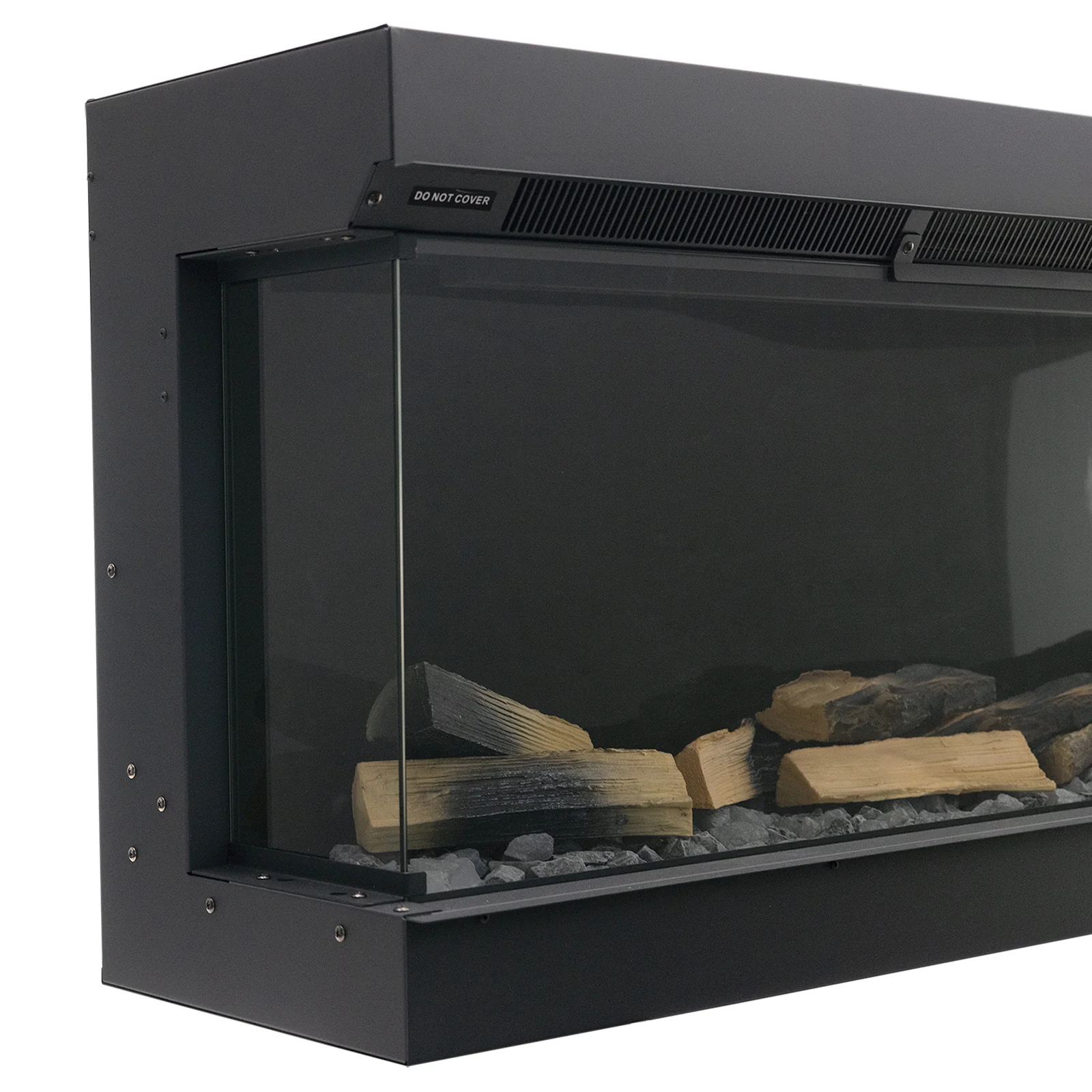 Livingandhome 50inch 3-Sided Smart Electric Fireplace - Image 7