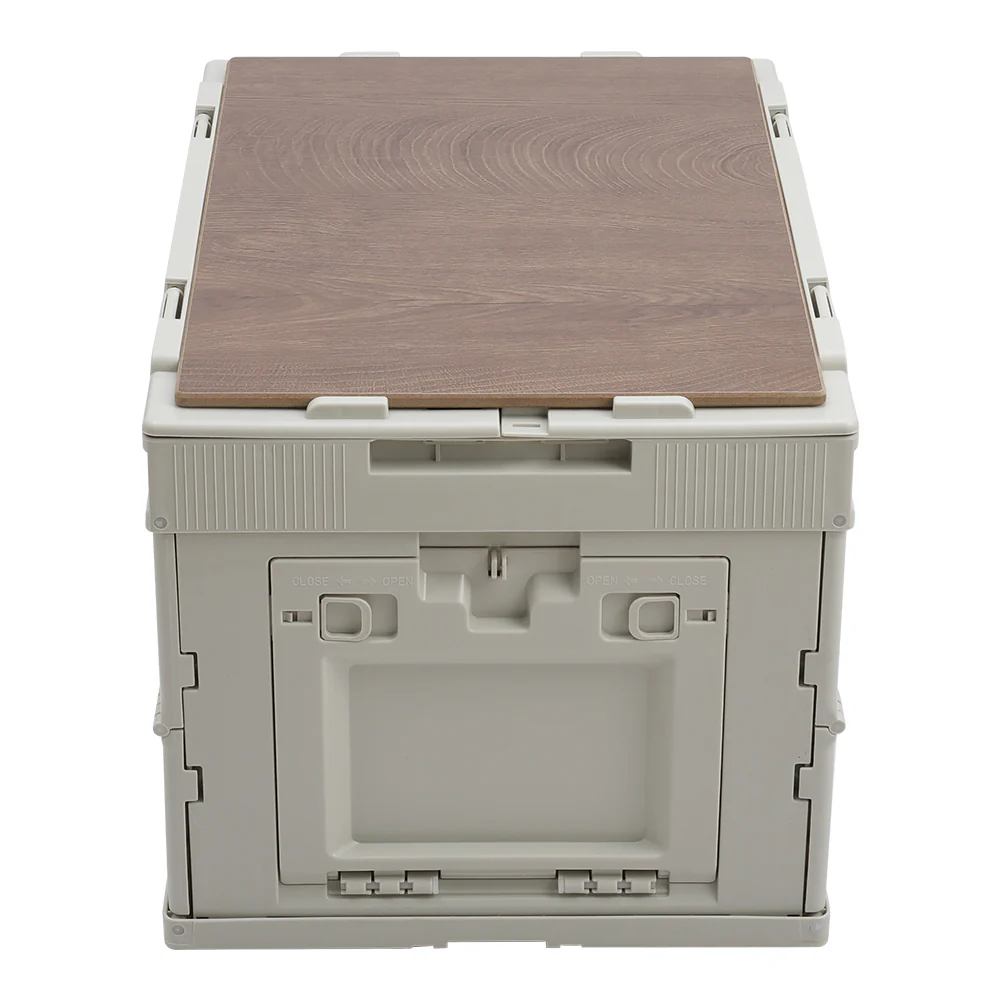 Livingandhome 60L Collapsible 5-Door Storage Box Outdoor Camping Table - Image 6