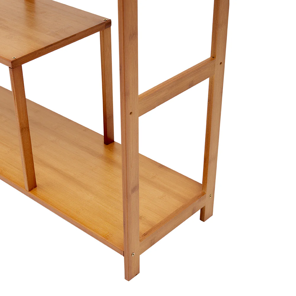 Livingandhome 7-Tier Wooden Bookcase Display Stand - Image 3