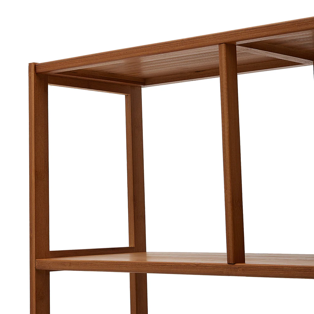 Livingandhome 7-Tier Wooden Bookcase Display Stand - Image 5