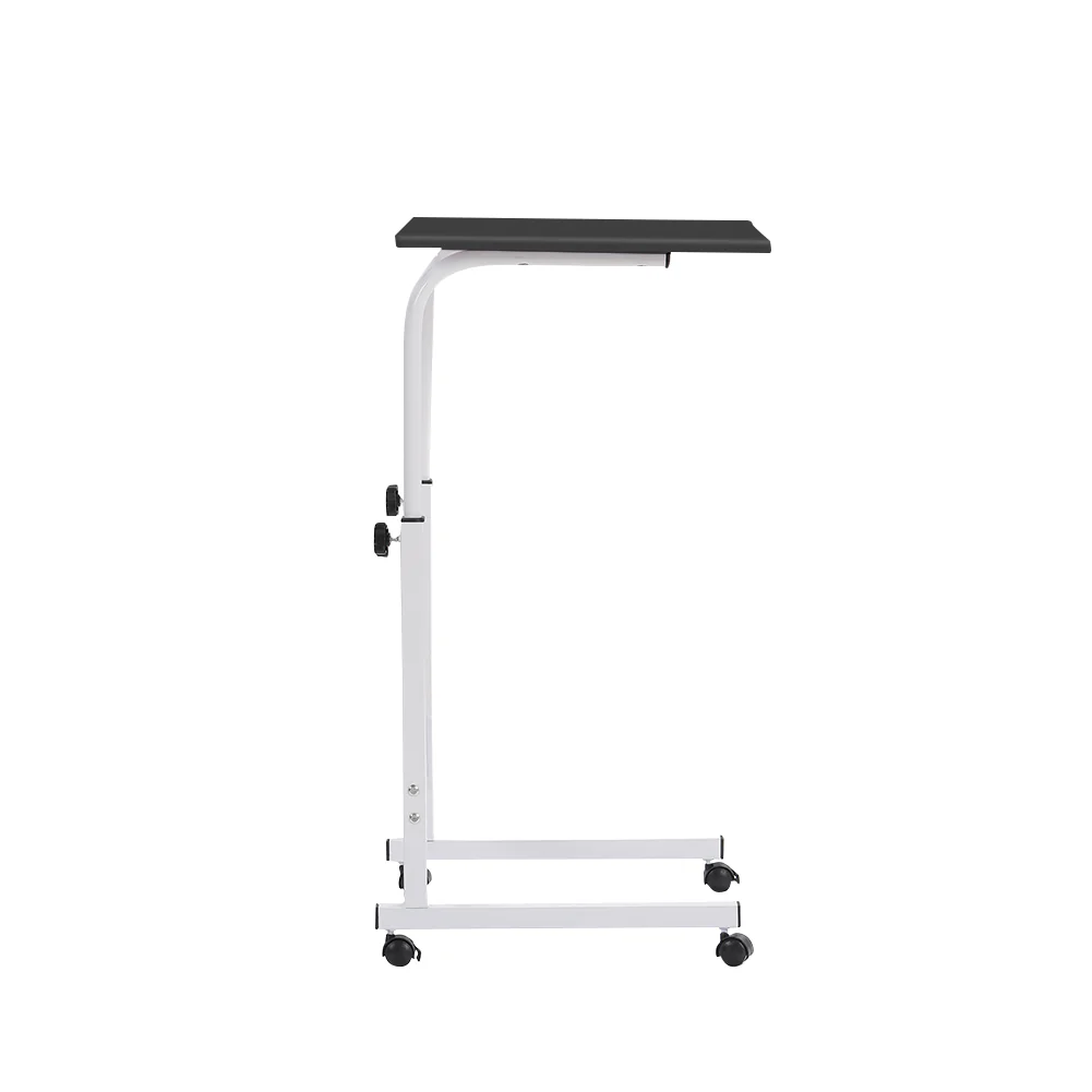 Livingandhome Adjustable Computer Standing Desk with Wheels - Image 4