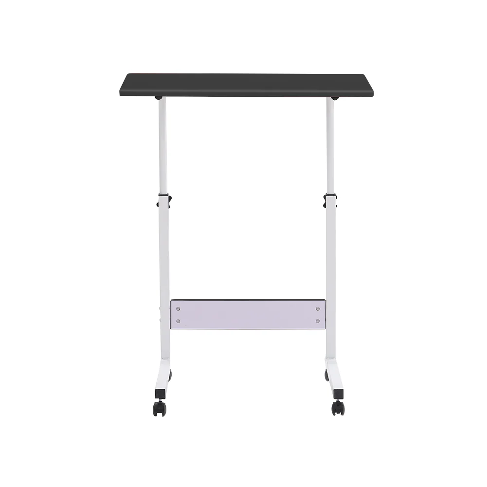 Livingandhome Adjustable Computer Standing Desk with Wheels - Image 6