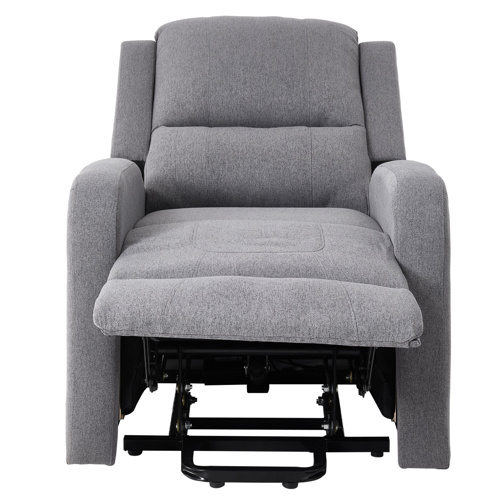 Livingandhome Adjustable Recliner Chair With Footrest - Image 5