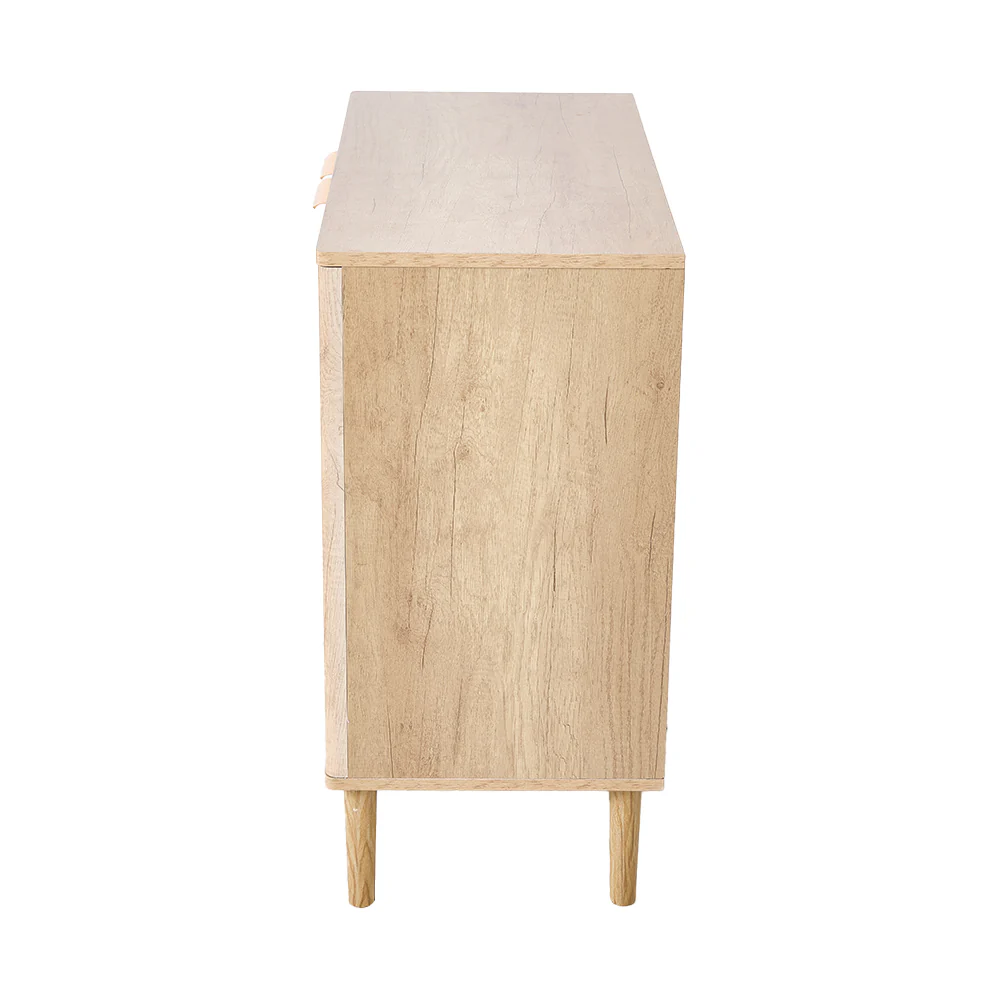 Livingandhome Adjustable Shelved Storage Sideboard - Image 3