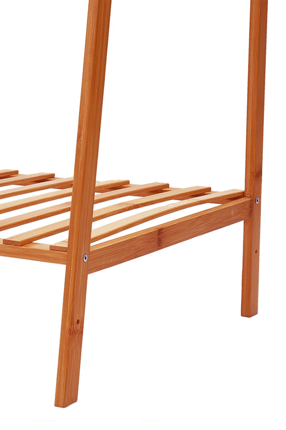 Livingandhome Bamboo Bedroom Garment Clothes Rack - Image 6