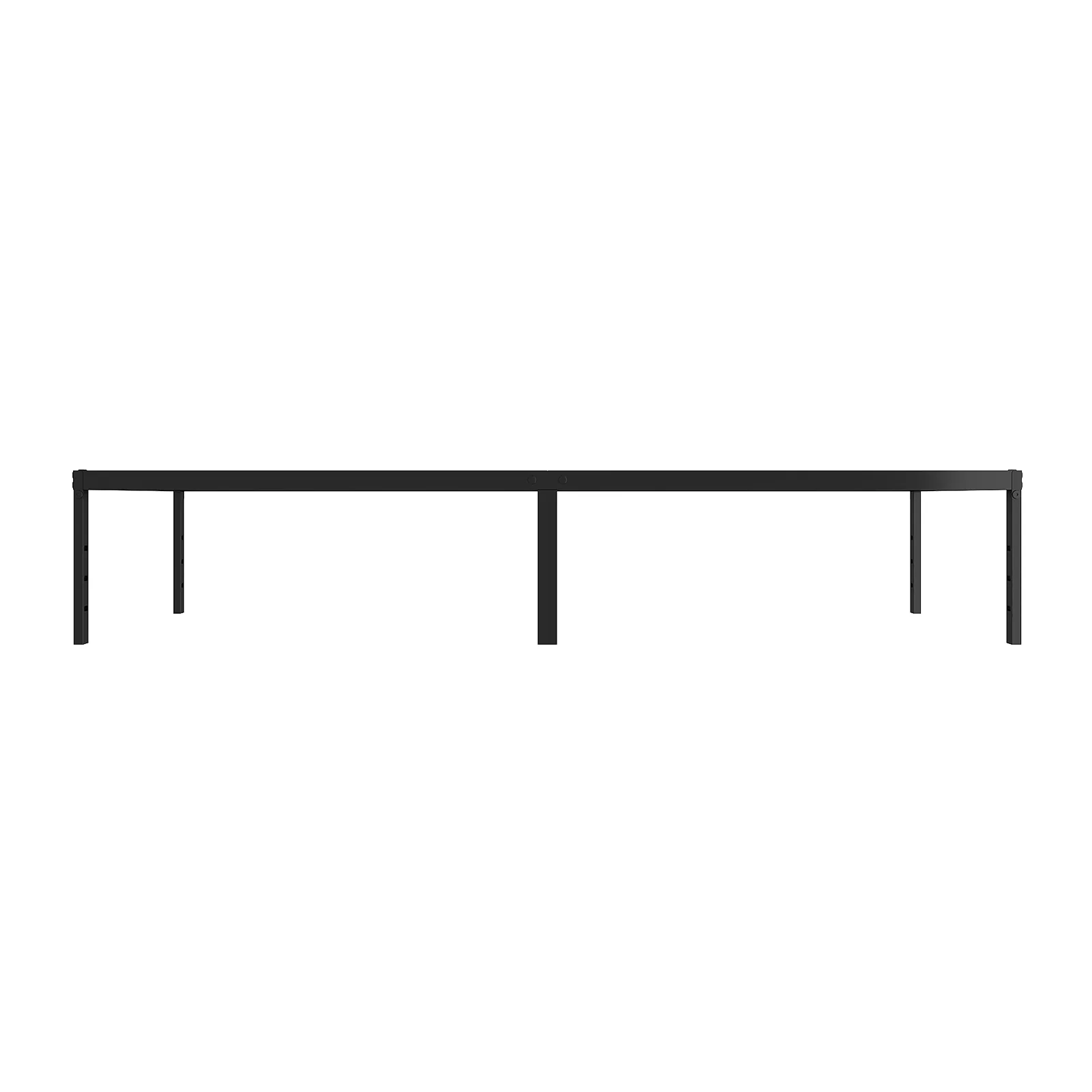 Livingandhome Black Iron Bed Frame without Mattress - Image 3