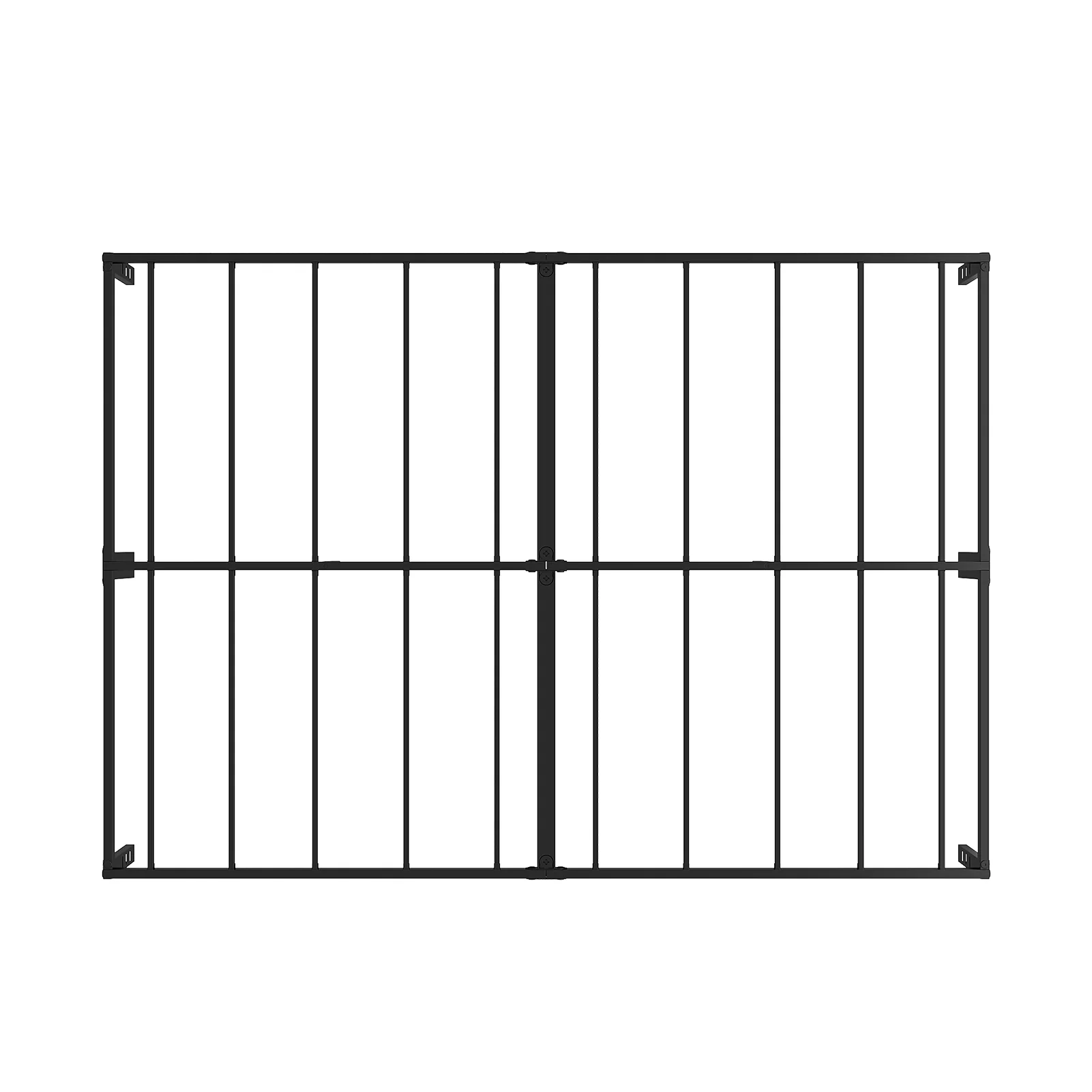 Livingandhome Black Iron Bed Frame without Mattress - Image 6