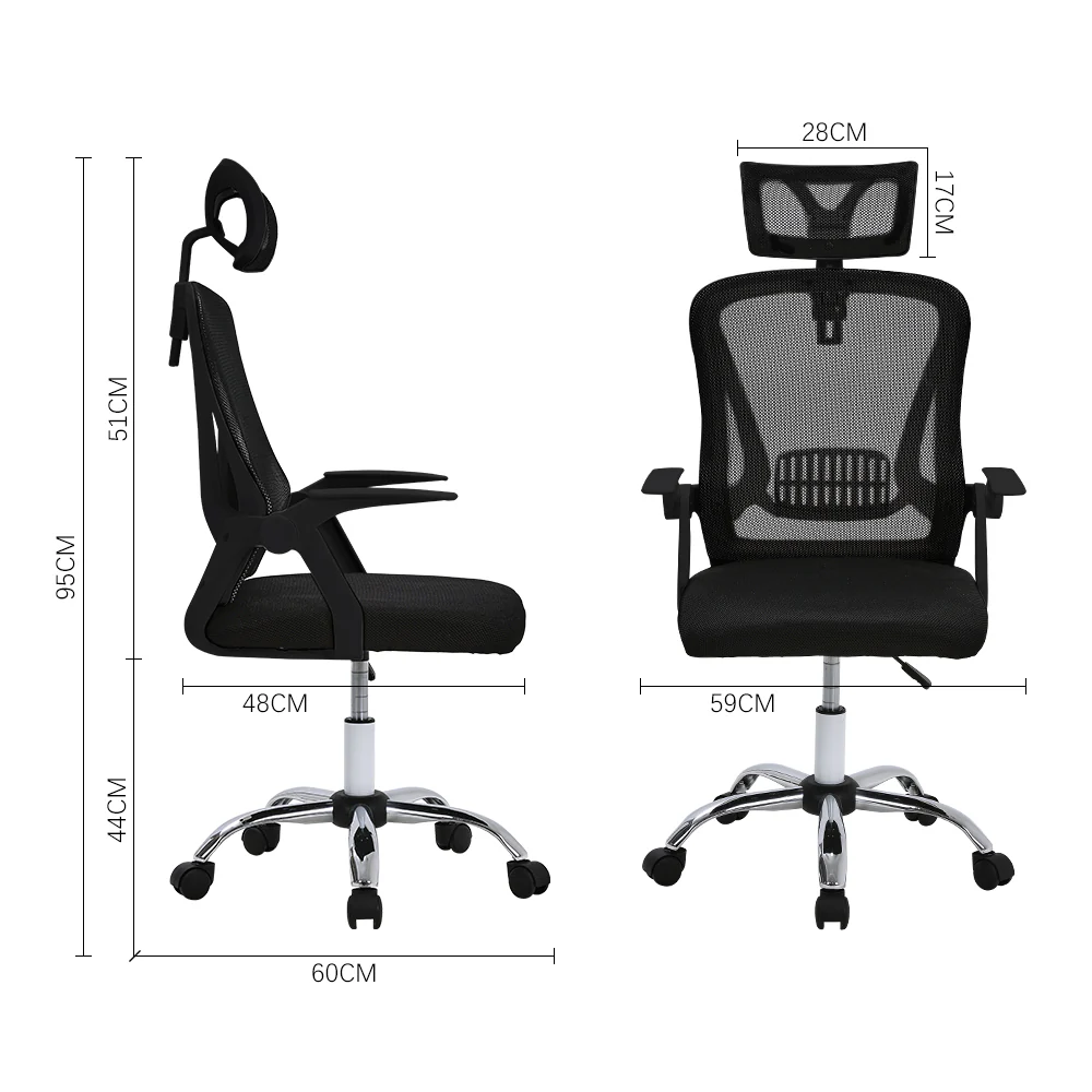 Livingandhome Breathable Executive Office Chair - Image 4