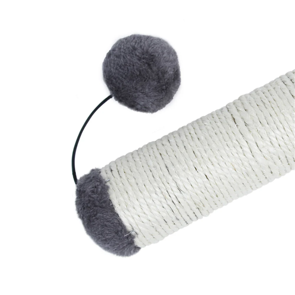 Livingandhome Cat Scratching Post With Hanging Ball - Image 5