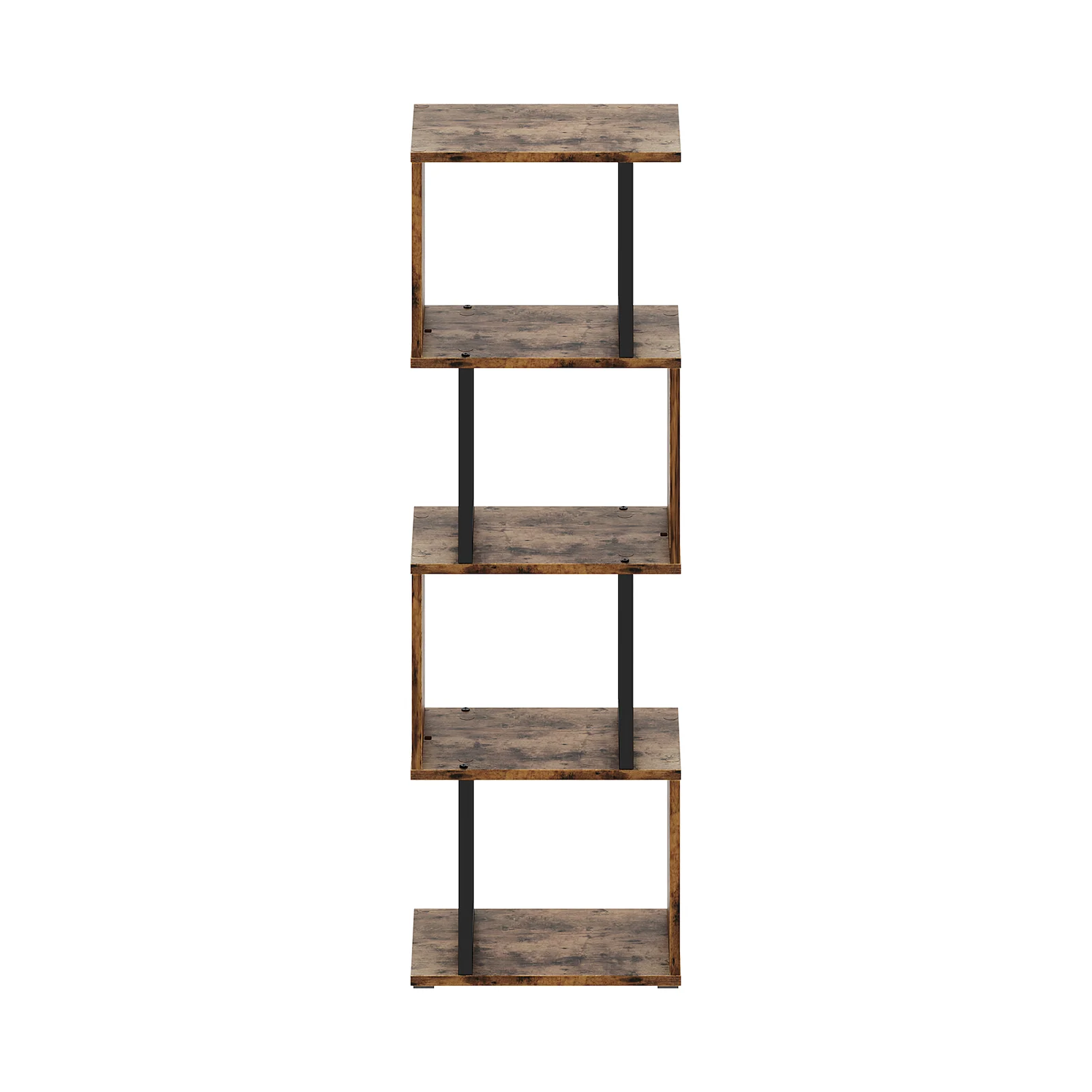 Livingandhome Contemporary S-Shaped LED Storage Shelf - Image 6