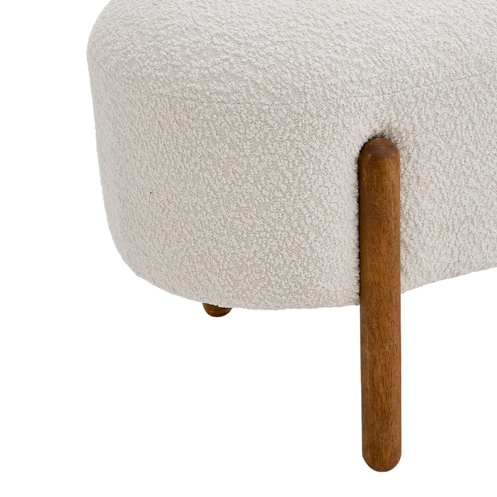 Livingandhome Contemporary Upholstered Bench - Image 3