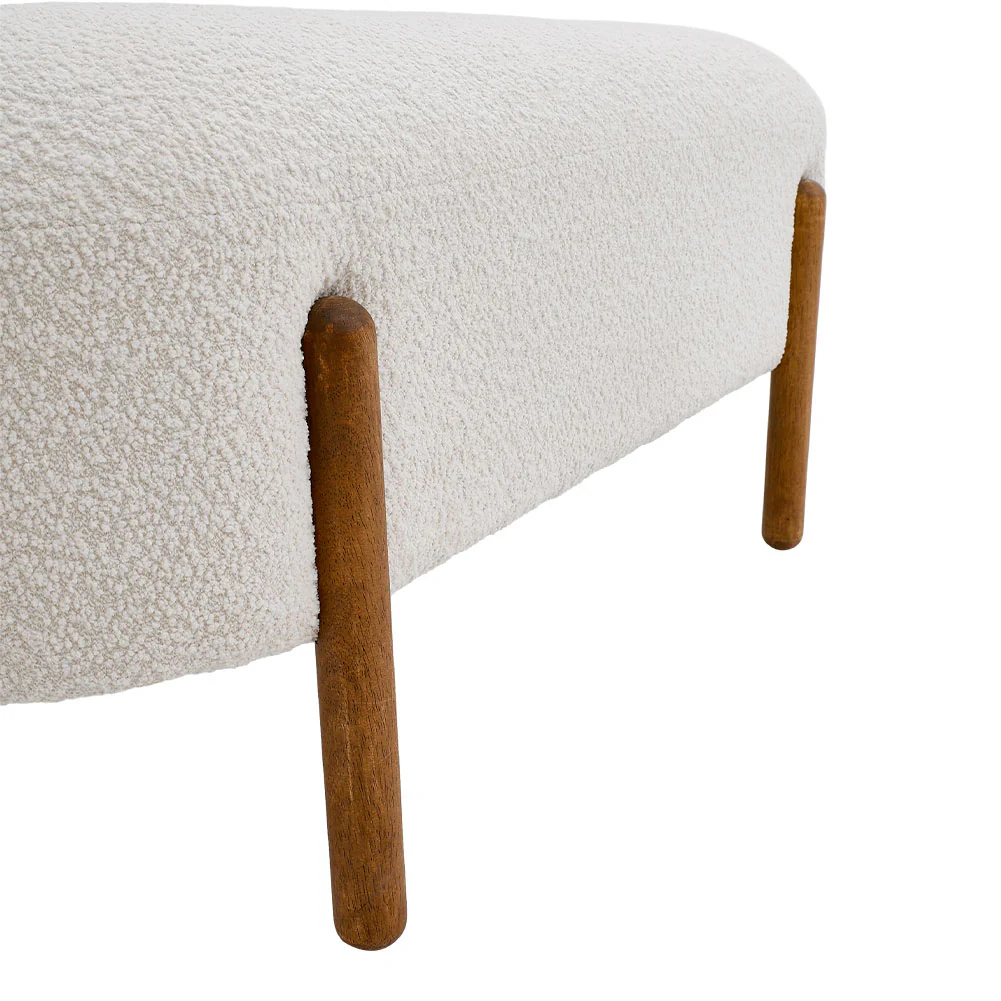 Livingandhome Contemporary Upholstered Bench - Image 5