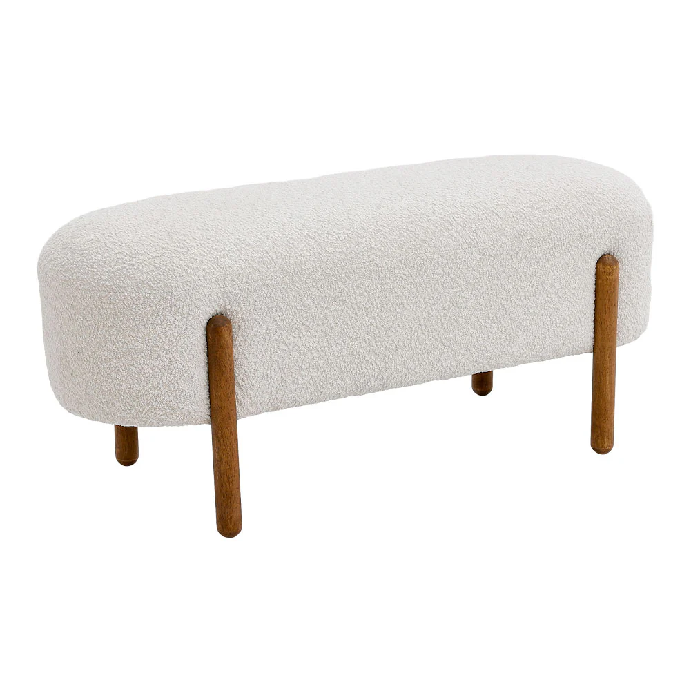 Livingandhome Contemporary Upholstered Bench - Image 7