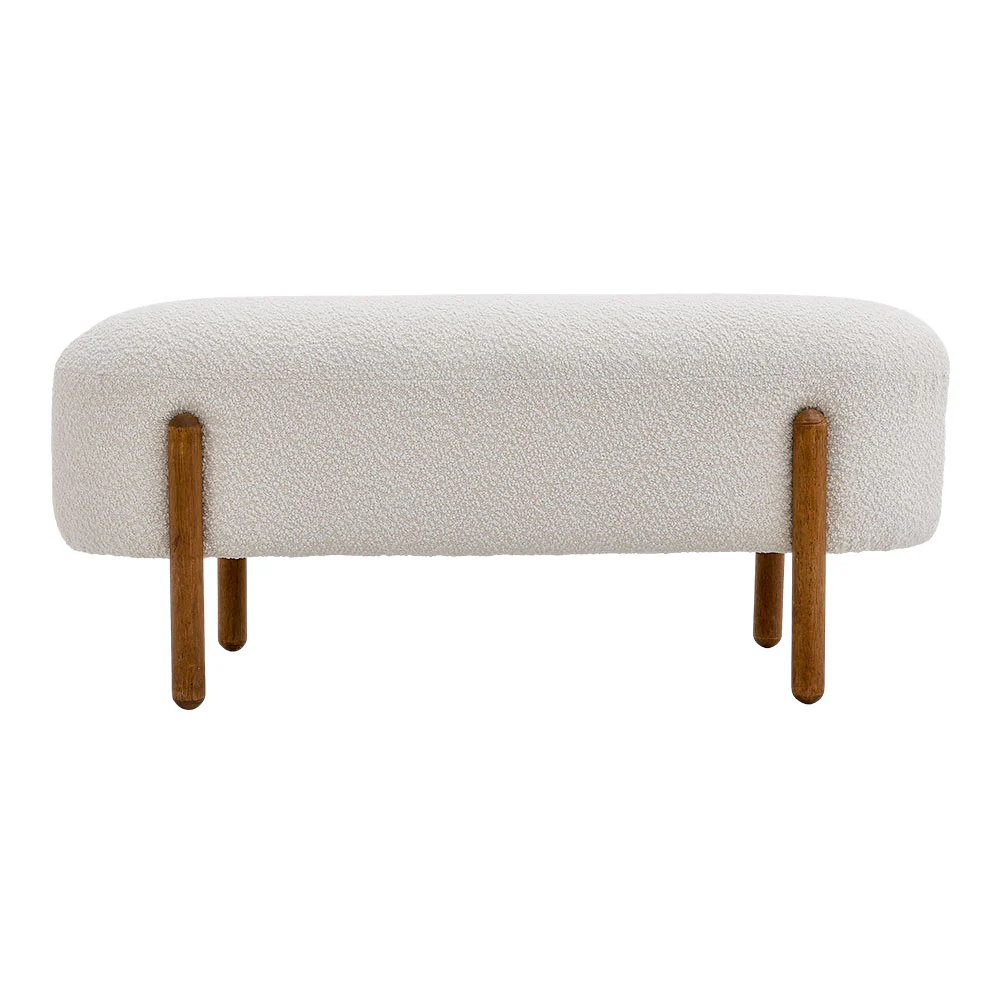 Livingandhome Contemporary Upholstered Bench - Image 8