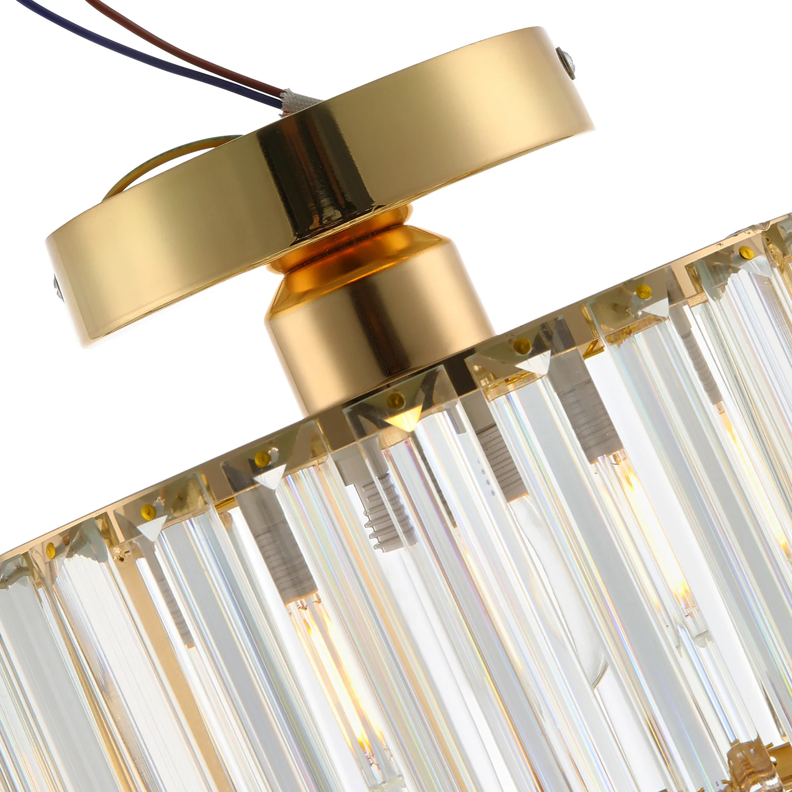 Livingandhome Crystal Mount Ceiling Light - Image 5