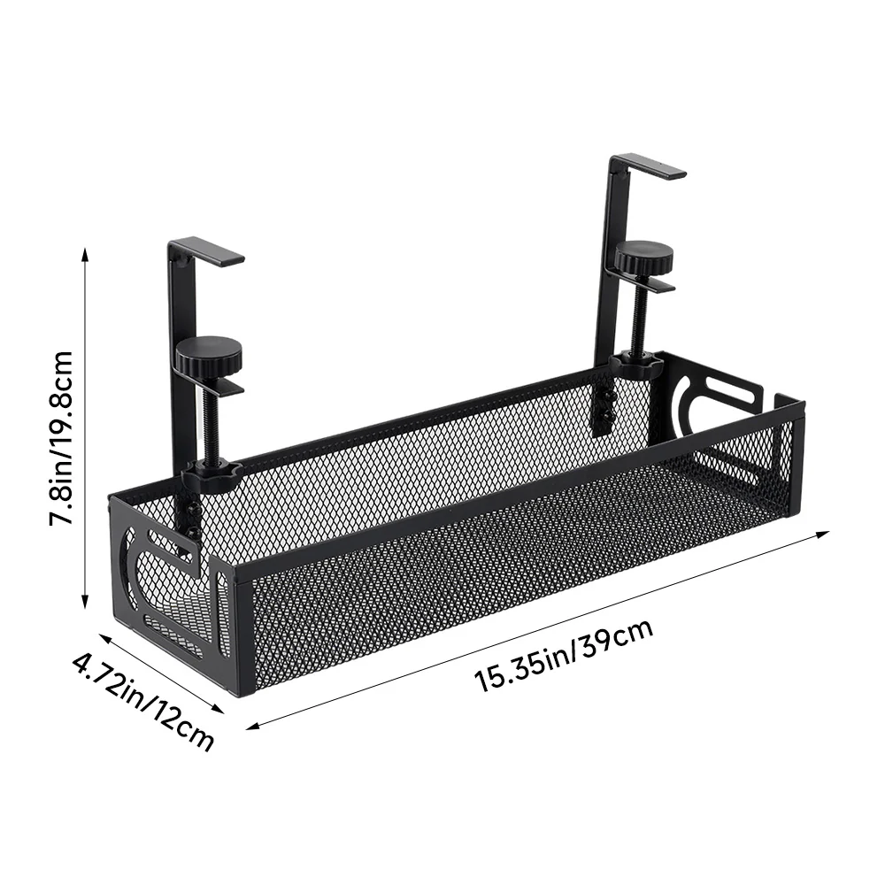 Livingandhome Desk Mounted Cable Storage Organizer - Image 3