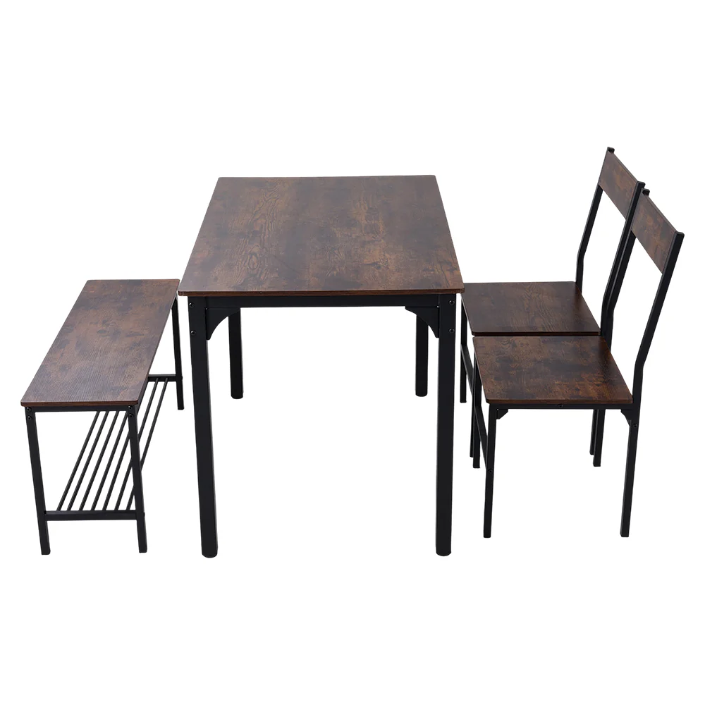 Livingandhome Dining Table Set for 4 - Image 4
