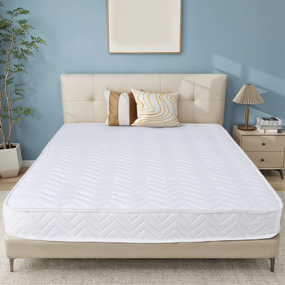 Livingandhome Double Mattress with Spring Support & Cooling Gel Memory Foam