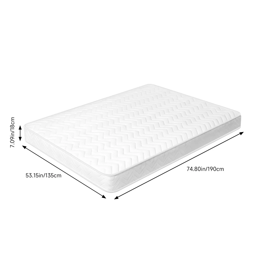Livingandhome Double Mattress with Spring Support & Cooling Gel Memory Foam - Image 10