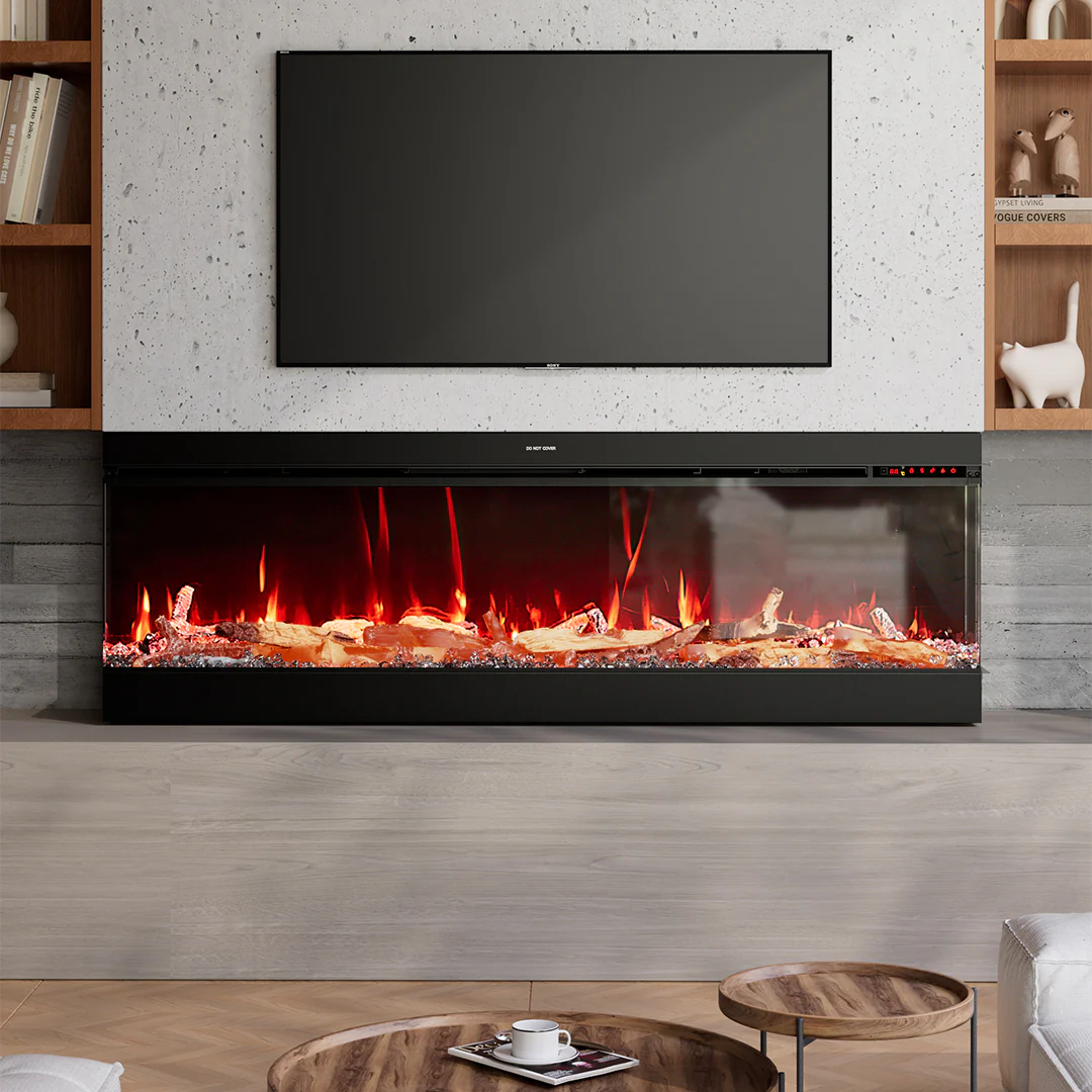 Livingandhome Electric Fireplace With Remote Control - Image 2