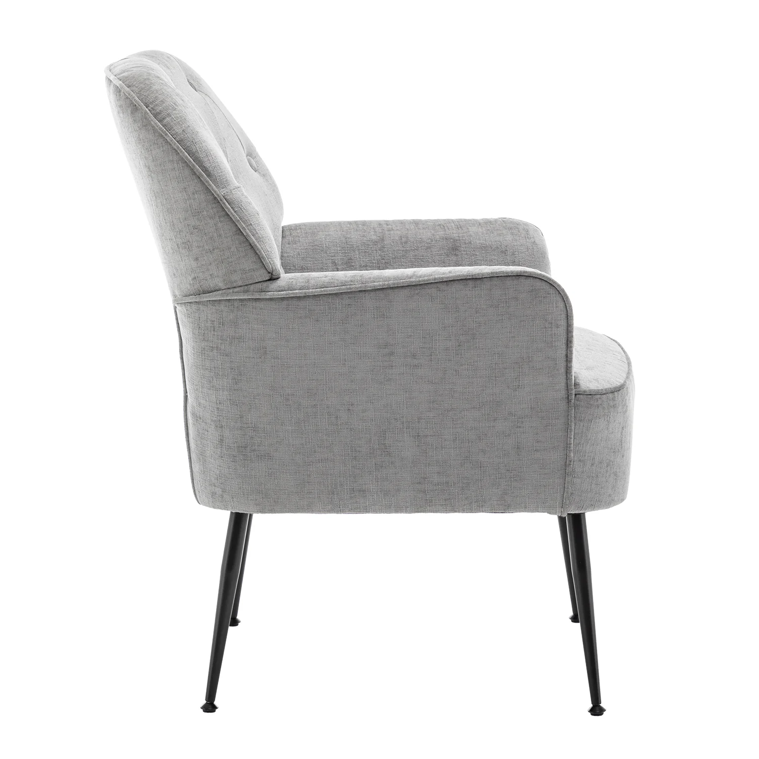 Livingandhome Elegant Chenille Leisure Chair - Image 2
