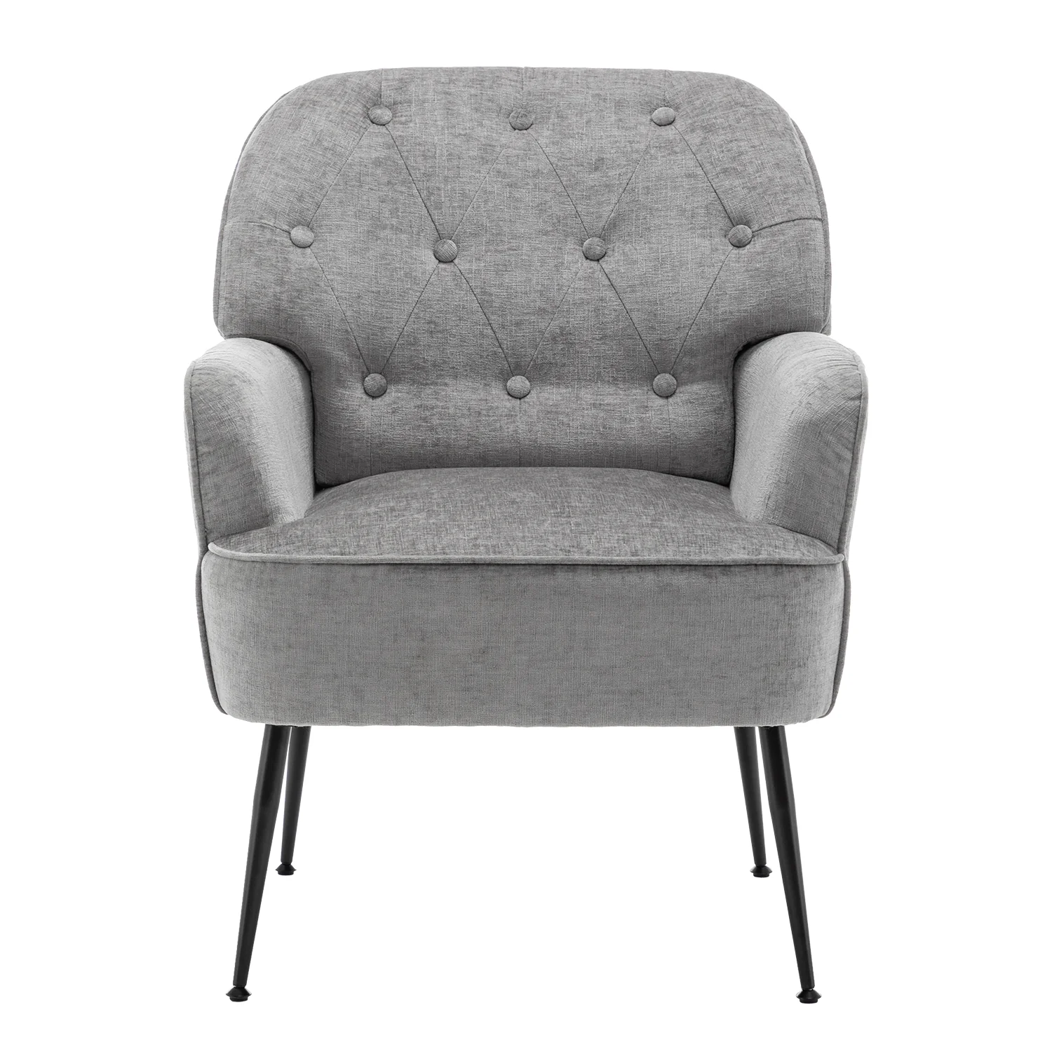 Livingandhome Elegant Chenille Leisure Chair - Image 3