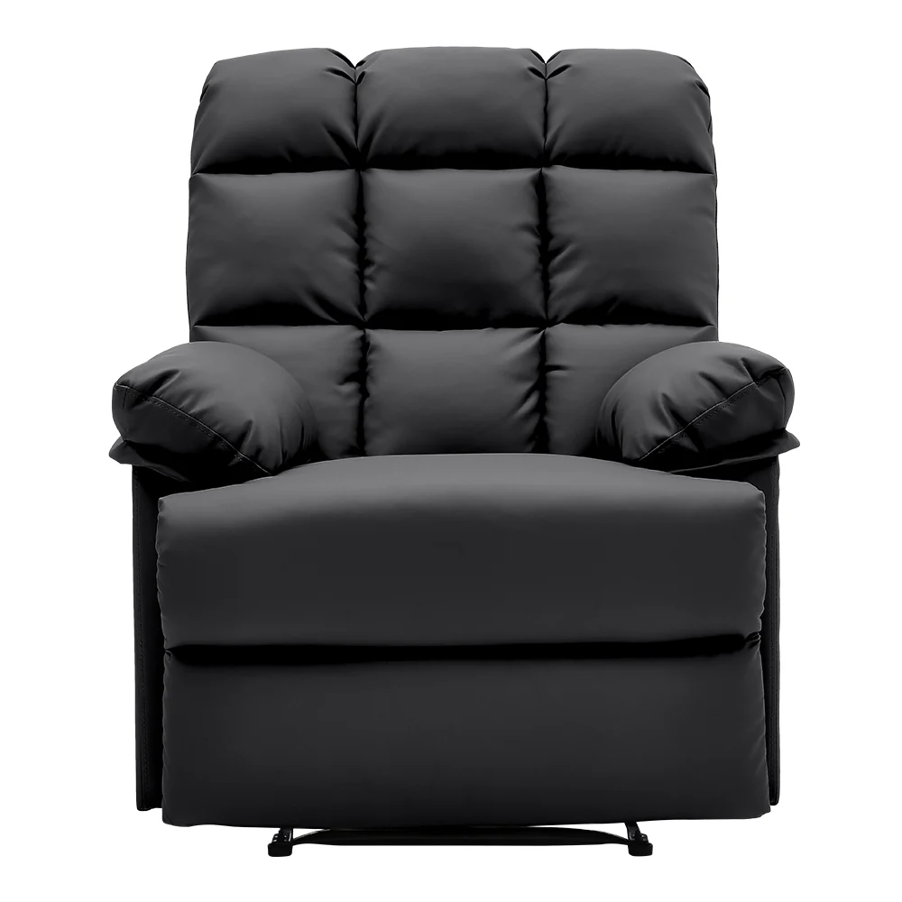 Livingandhome Faux Leather Upholstered Recliner Armchair - Image 7