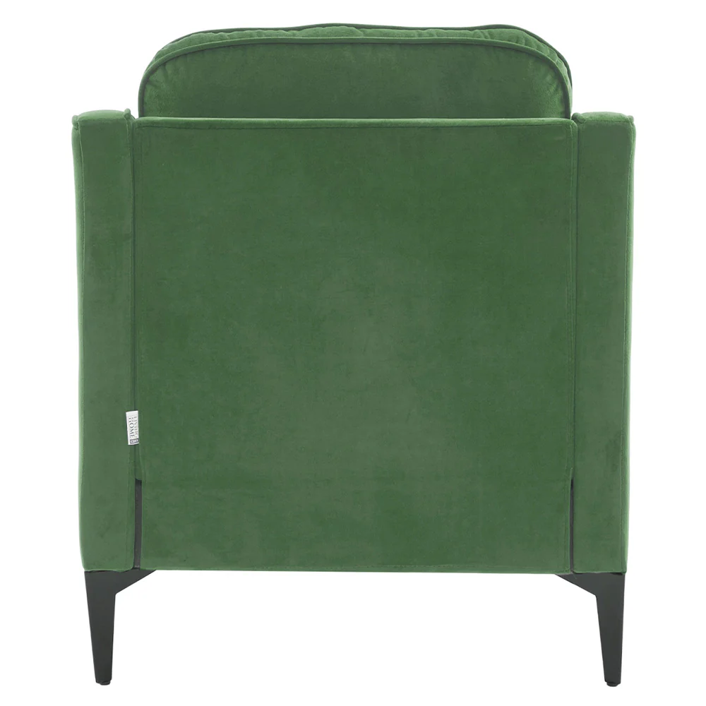 Livingandhome Fleece Upholstered Single Armchair - Image 4