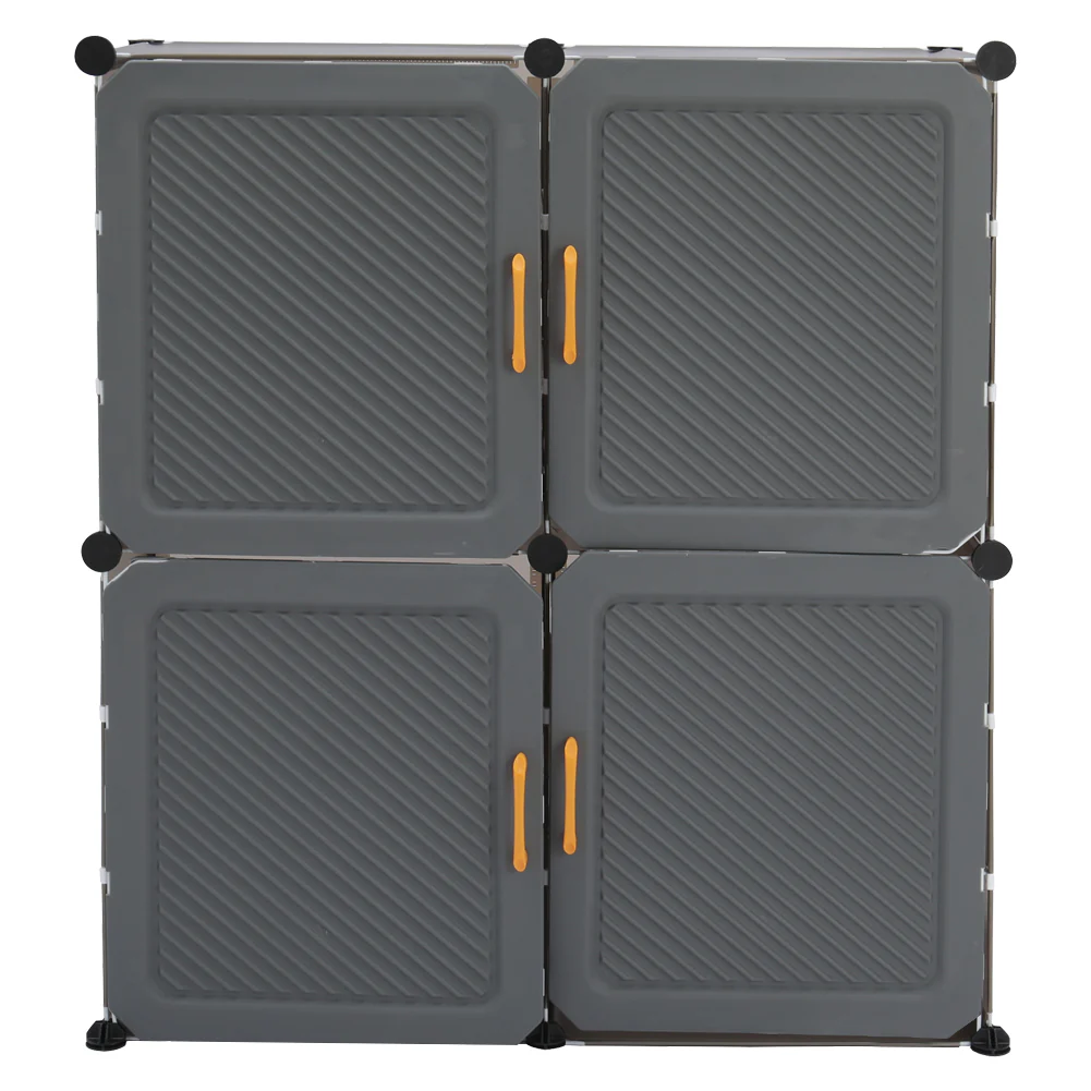 Livingandhome Foldable 6-Tier Shoe Storage Unit - Image 3
