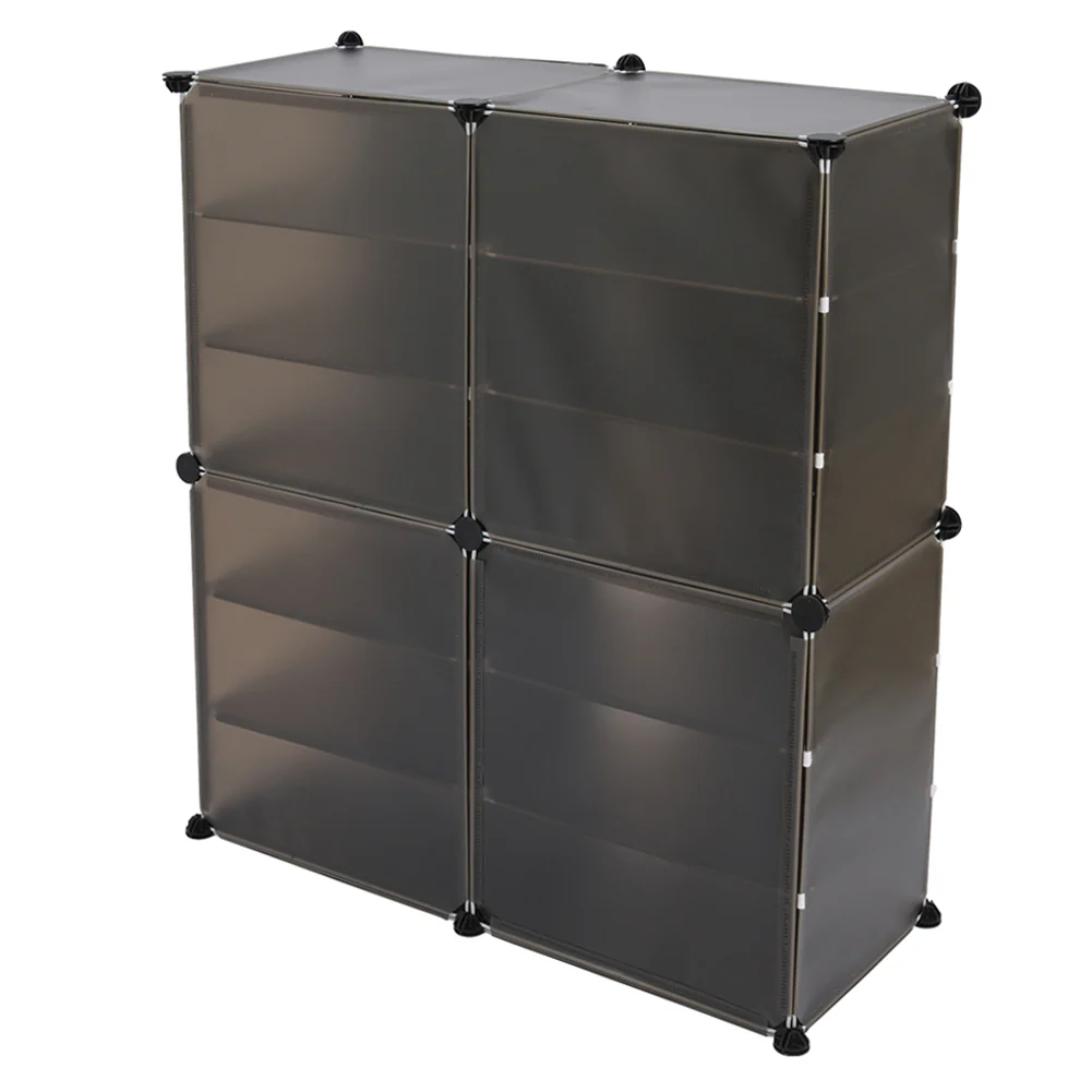 Livingandhome Foldable 6-Tier Shoe Storage Unit - Image 4