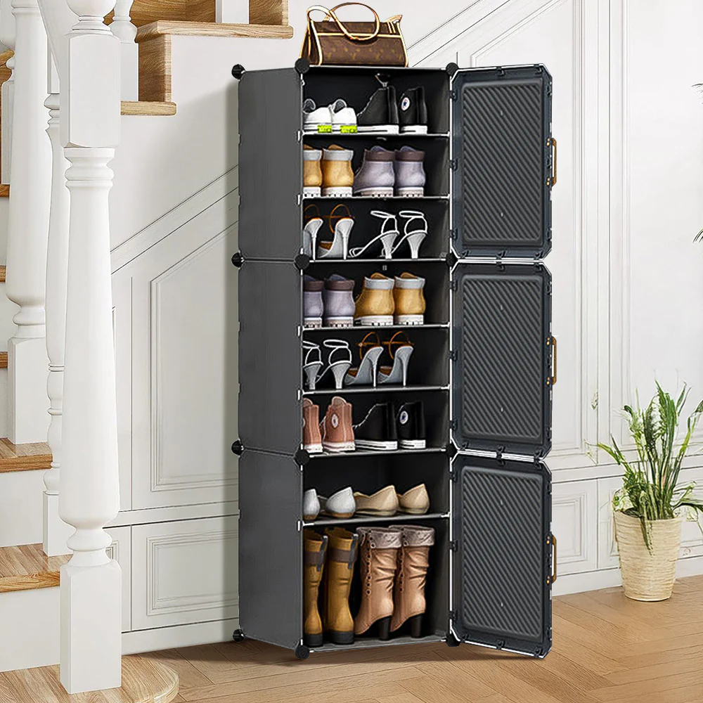 Livingandhome Foldable 8 Layer Shoe Organizer - Image 2