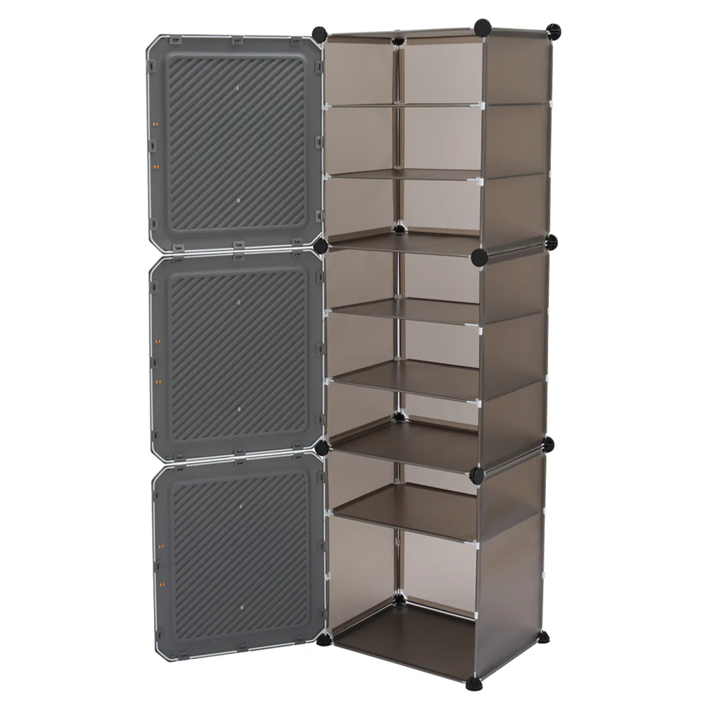 Livingandhome Foldable 8 Layer Shoe Organizer - Image 4