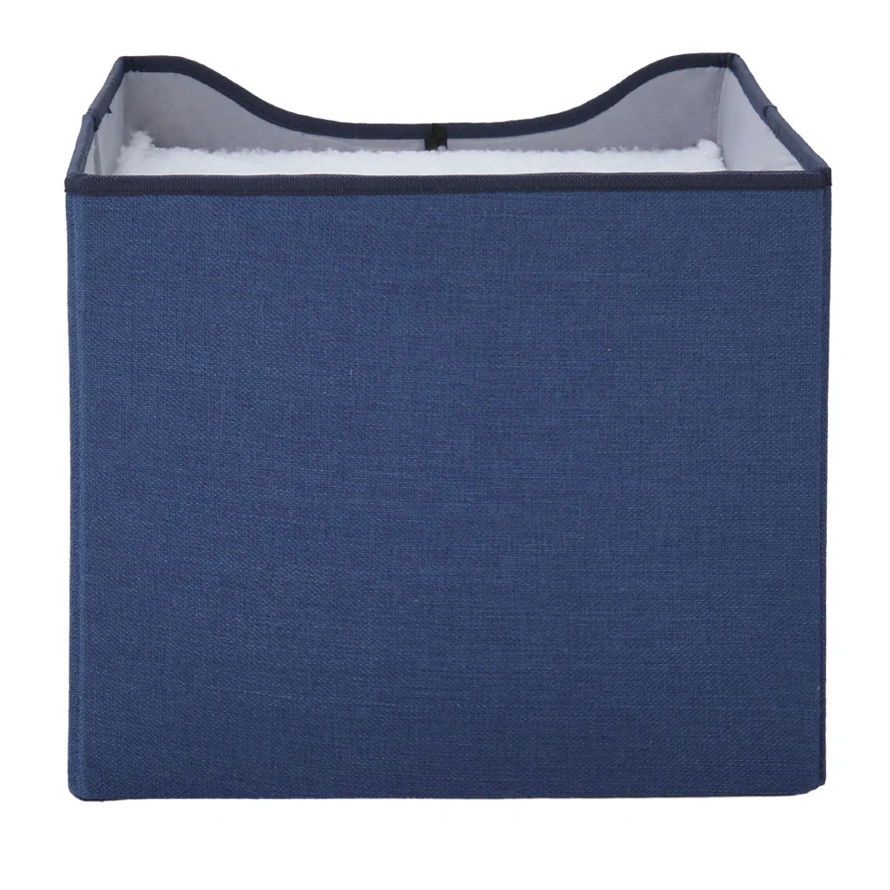 Livingandhome Foldable Multifunctional Cat Bed With Scratching Pad - Image 7