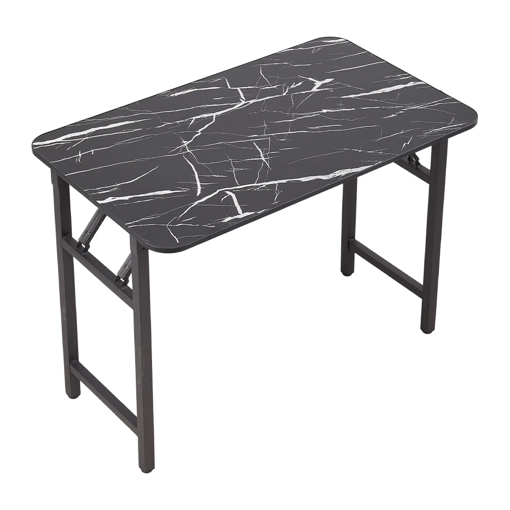 Livingandhome Folding Dining Table with Double Spring Mechanism - Image 5