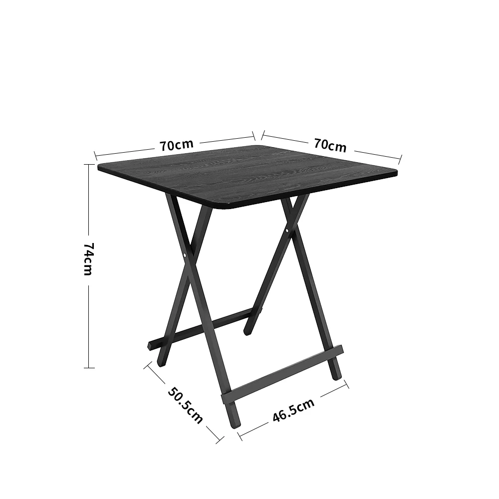 Livingandhome Folding Wooden Dining Table - Image 2