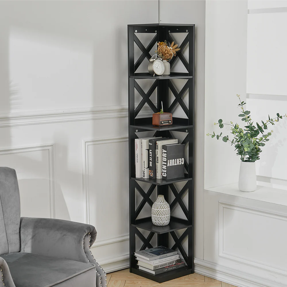 Livingandhome Freestanding 5-Tier Display Rack - Image 2
