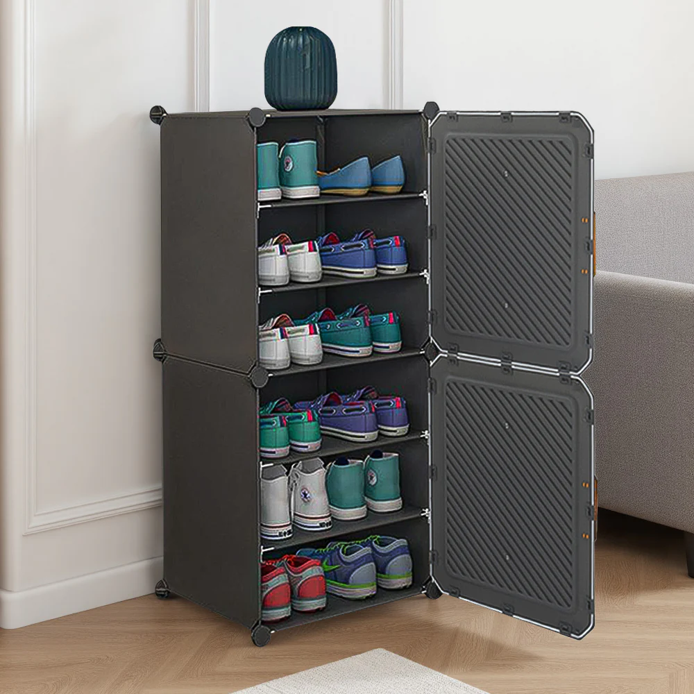 Livingandhome Freestanding 6-Tier Shoe Organizer - Image 2