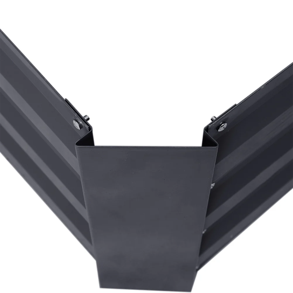 Livingandhome Galvanized Steel Raised Garden Bed Planter Box - Image 6