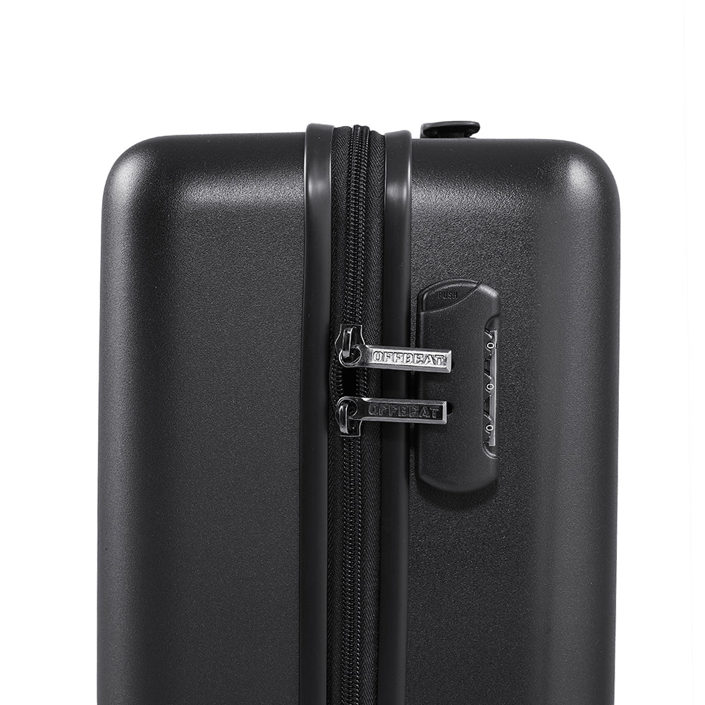 Livingandhome Hardside Carry-on Suitcase With Spinner Wheels - Image 7