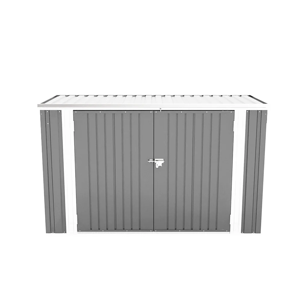 Livingandhome Heavy Duty Steel Bicycle/Bin Storage Shed - Image 4