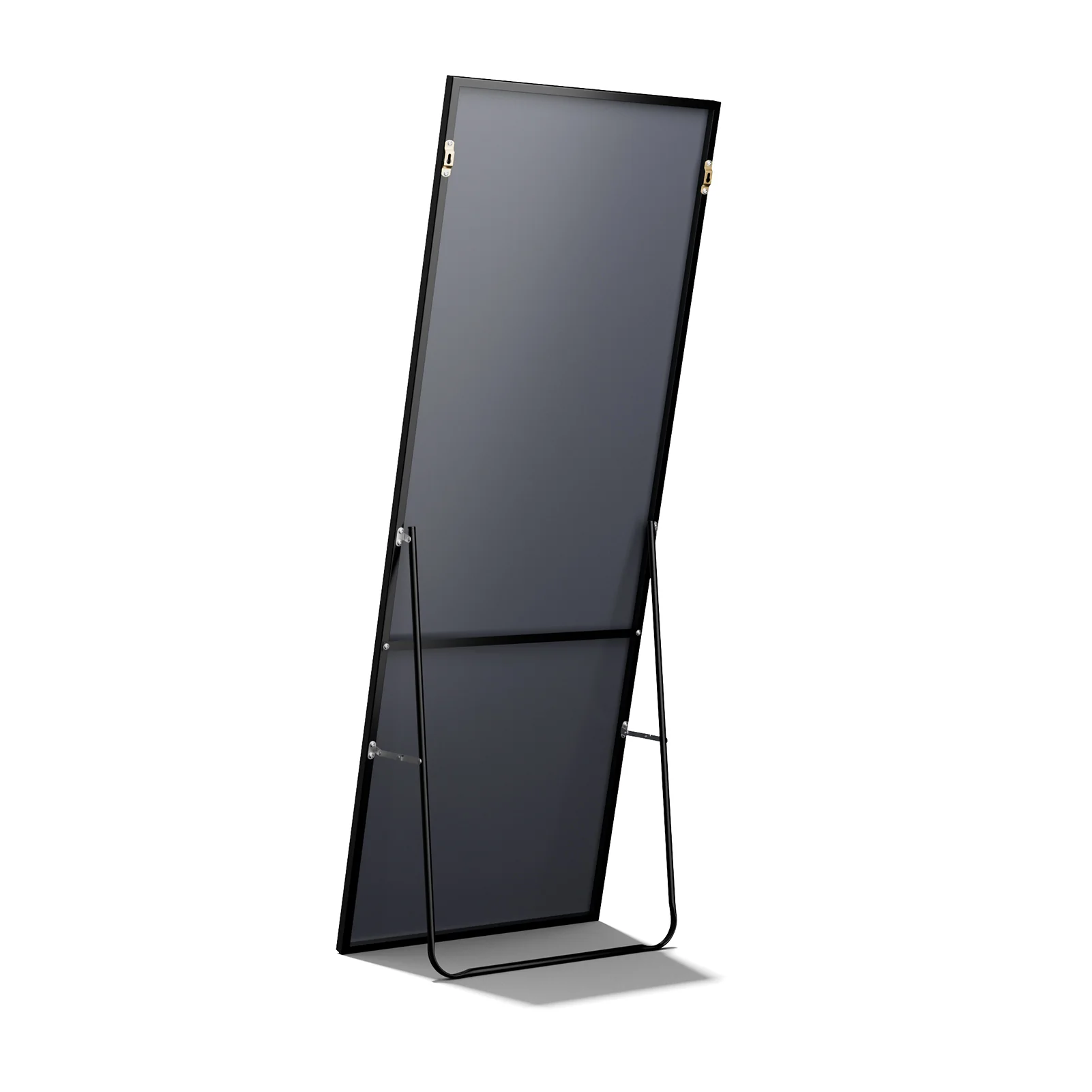 Livingandhome Iron Frame Full Length Mirror with Stand - Image 2