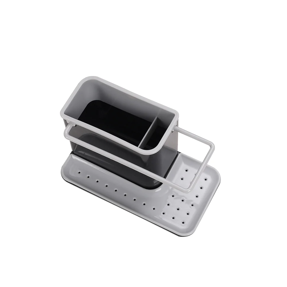 Livingandhome Kitchen Sponge Cloth Holder Sink Caddy Organiser - Image 4