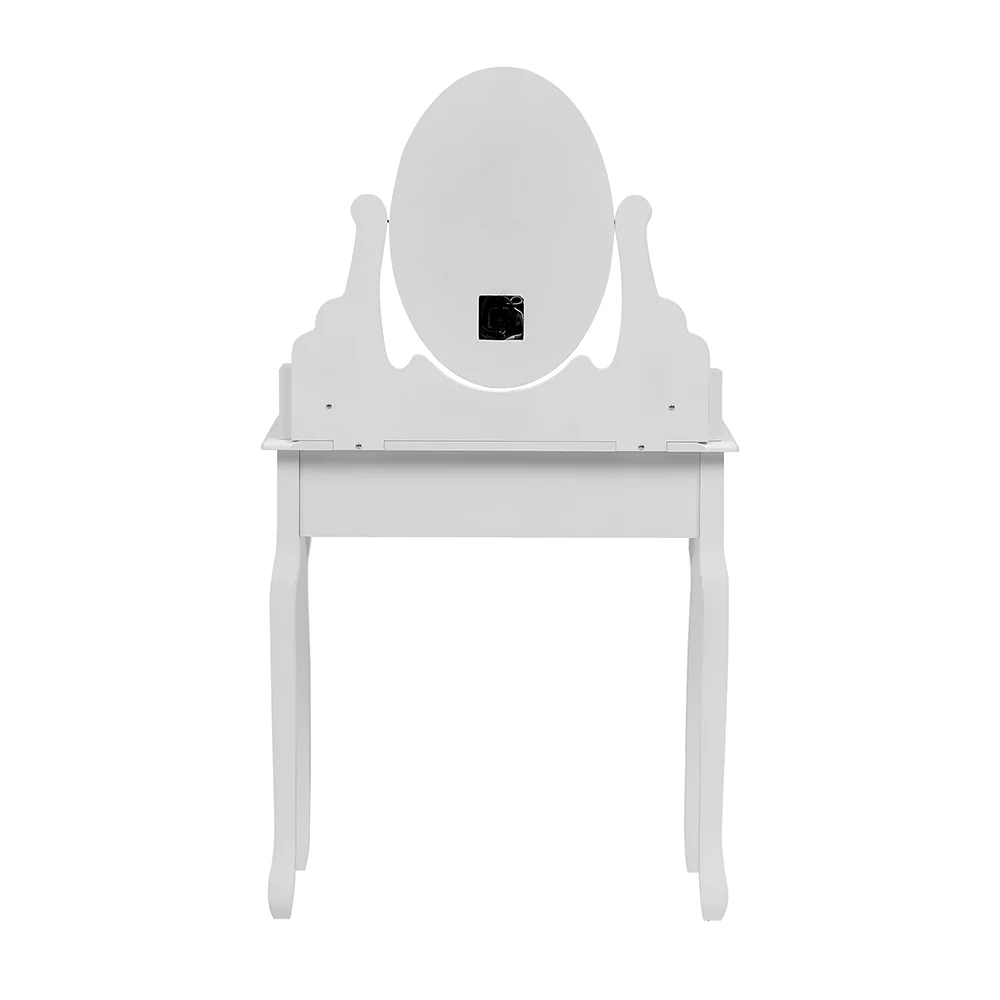 Livingandhome LED-Lighted Vanity Desk with Storage Drawers - Image 5