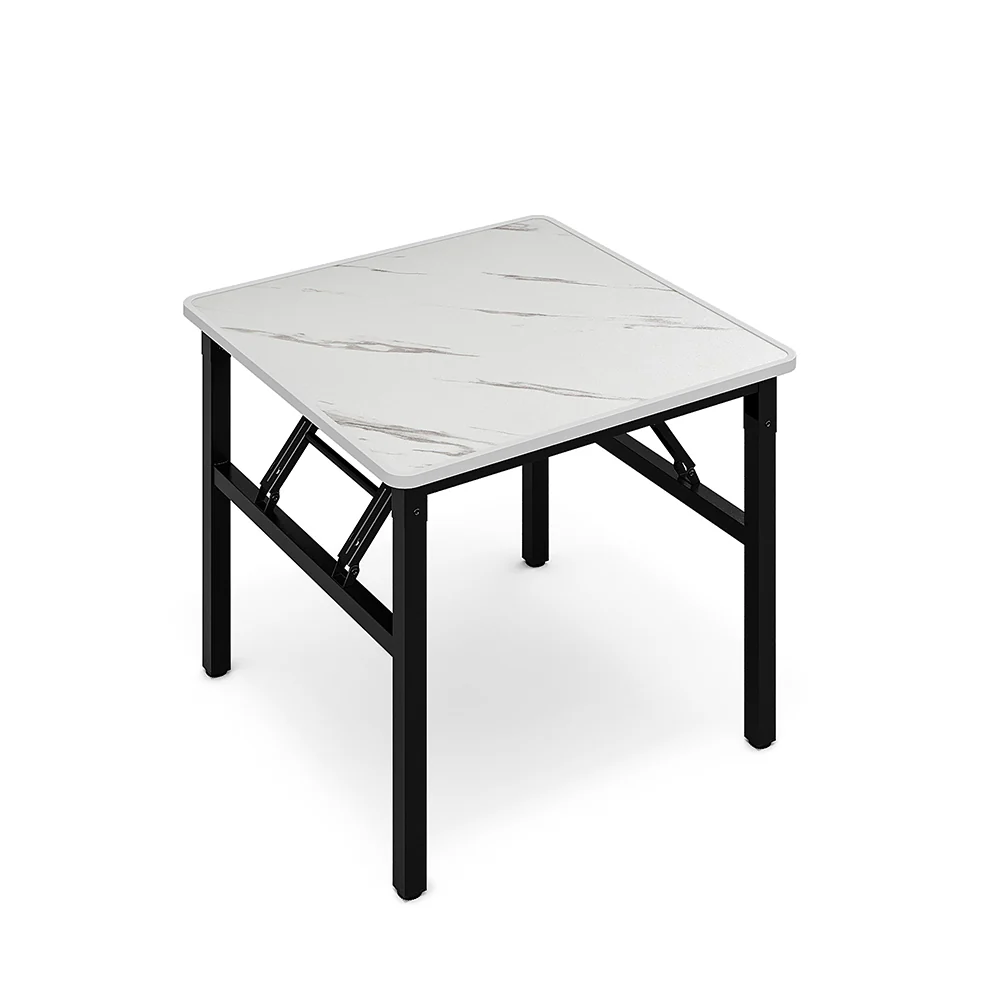 Livingandhome Marble Effect Folding Coffee Table - Image 4