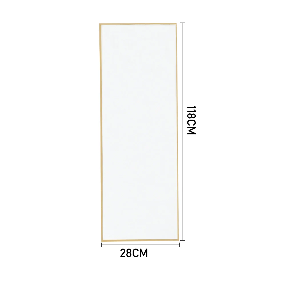 Livingandhome Metal Frame Over The Door Full Length Mirror - Image 3