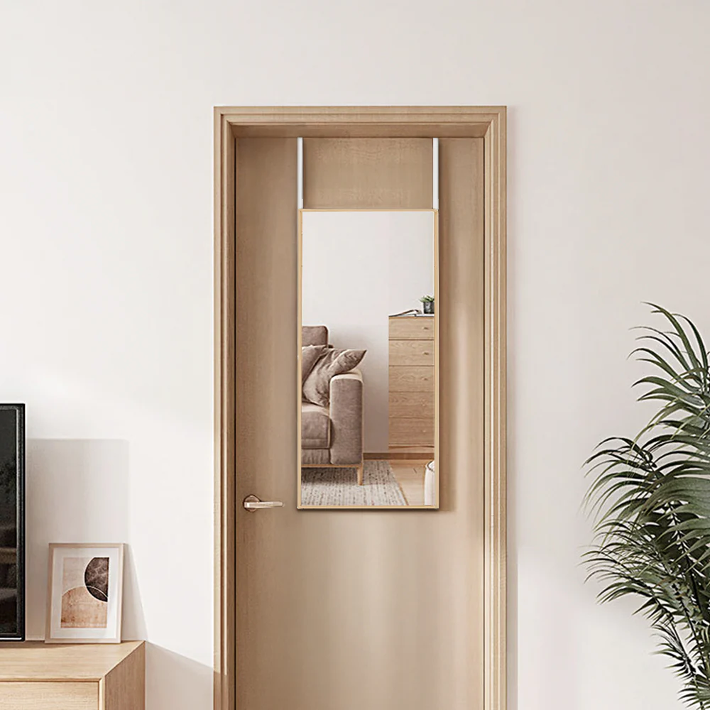 Livingandhome Metal Frame Over The Door Full Length Mirror - Image 2