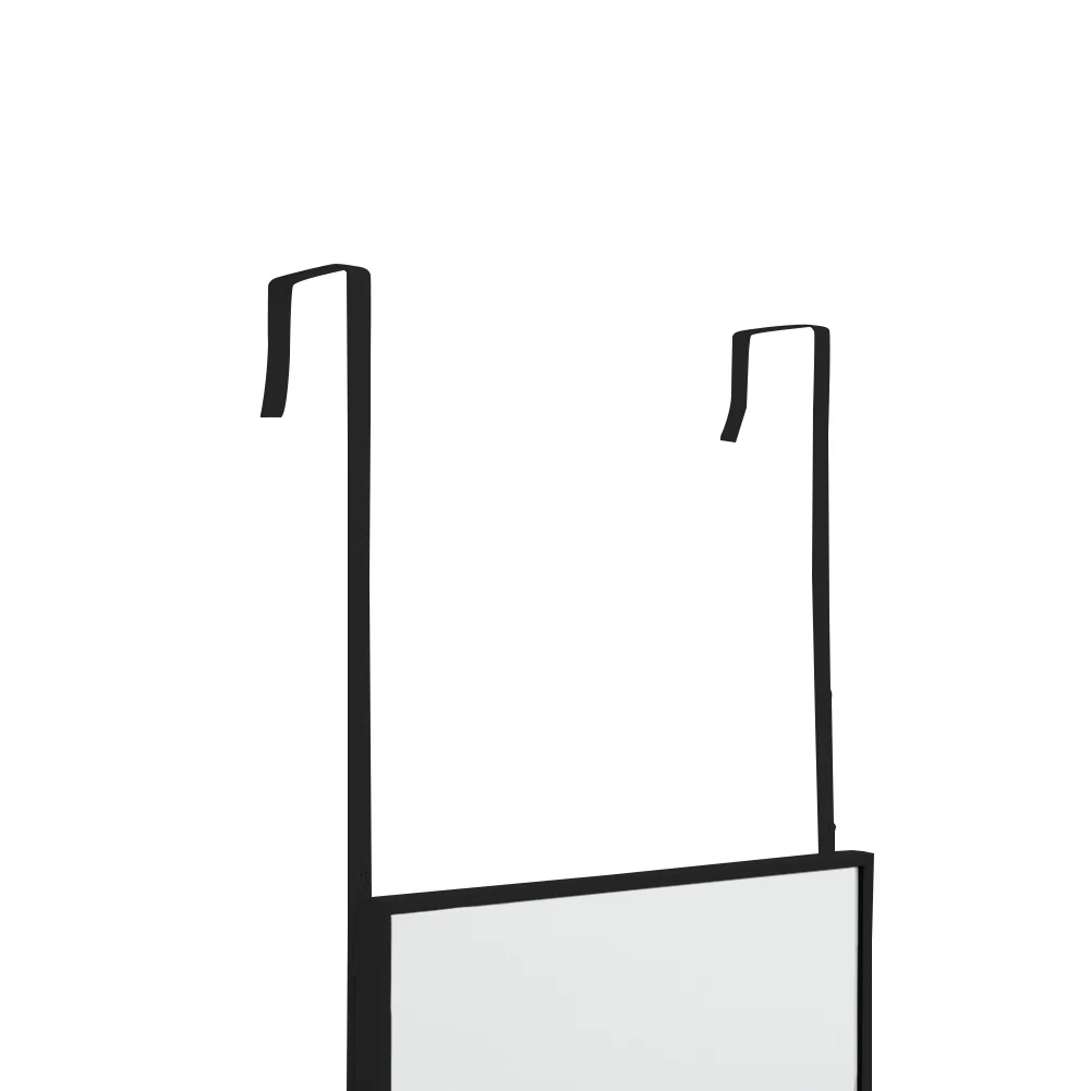 Livingandhome Metal Frame Over The Door Full Length Mirror - Image 6